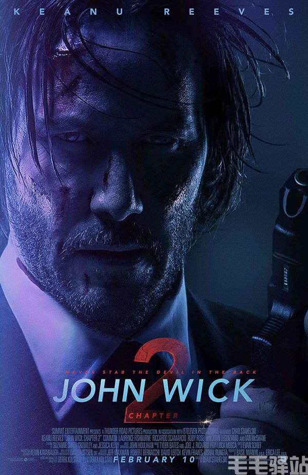 疾速特攻 4K蓝光原盘版下载+高清MKV版/ 杀神John Wick 2(港) / 捍卫任务2(台) / 疾速追杀2 / 极速追杀：第二章 2017  John Wick: Chapter Two 88.7G